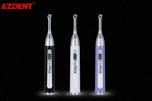 AZDENT Lampe de polymérisation LED 1 seconde puissance 2500 mw/cm