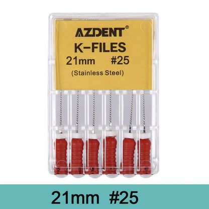 Limes endodontiques type K manuelles