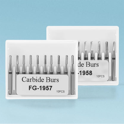 Fraises transmétal. 10 Pcs/boîte