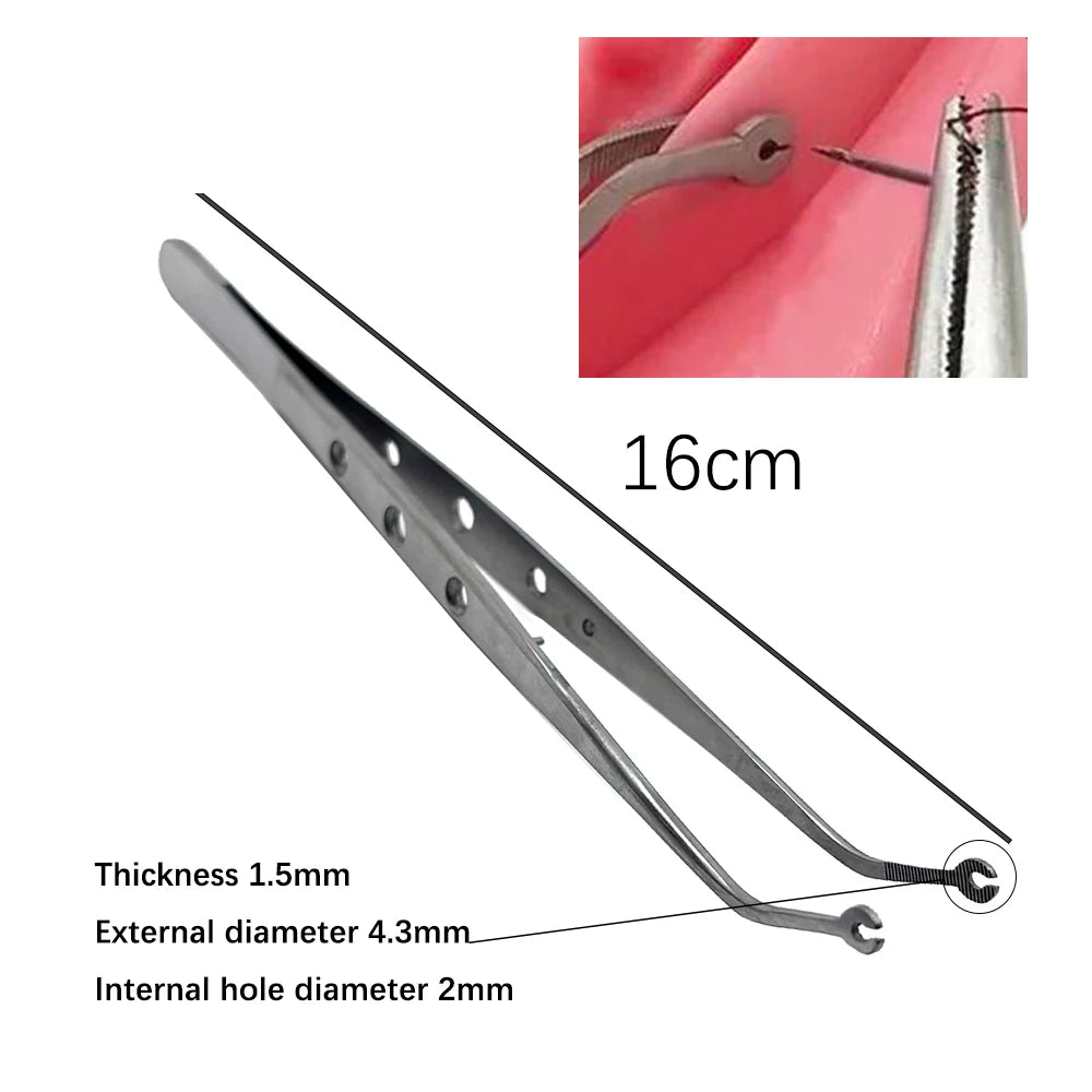 Pince de guidage pour suture dentaire