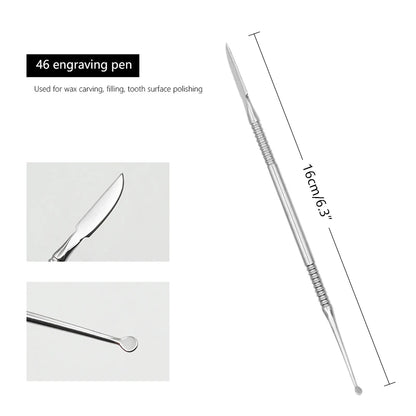 Instrument de travail de la cire, wax-up