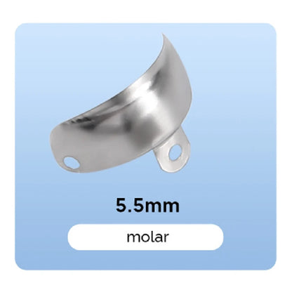 AZDENT Matrices sectorielles 3.5/4.5/5.5/6.5mm. 50 Pcs/boîte