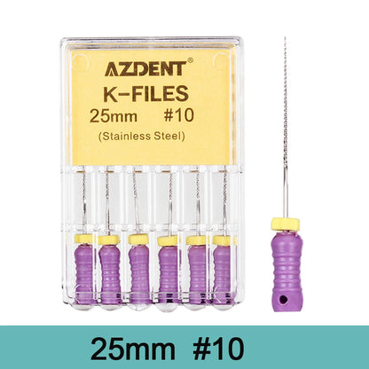 Limes endodontiques type K manuelles