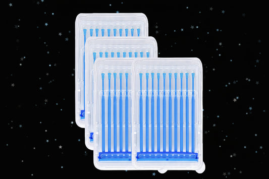 Applicateur collant pour manipulation des couronnes, facettes, inlay, onlay.  20 Pcs/boîte