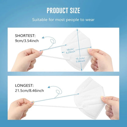 Masque FFP2 200 Pcs différents colories